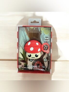NEW Chibi Mushroom Wireless Earbud Apple Airpod Generation 1 & 2 Case Cover
